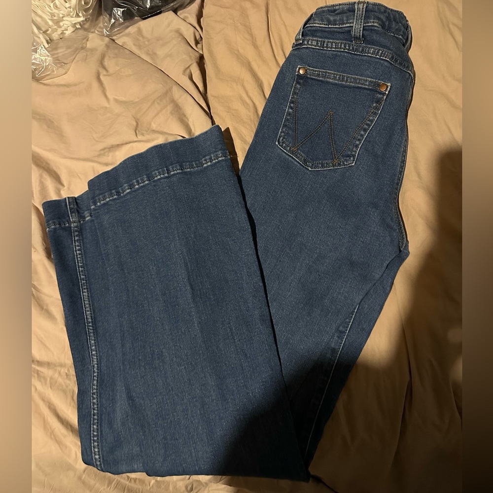 Wrangler Retro High Rise Trouser Jeans